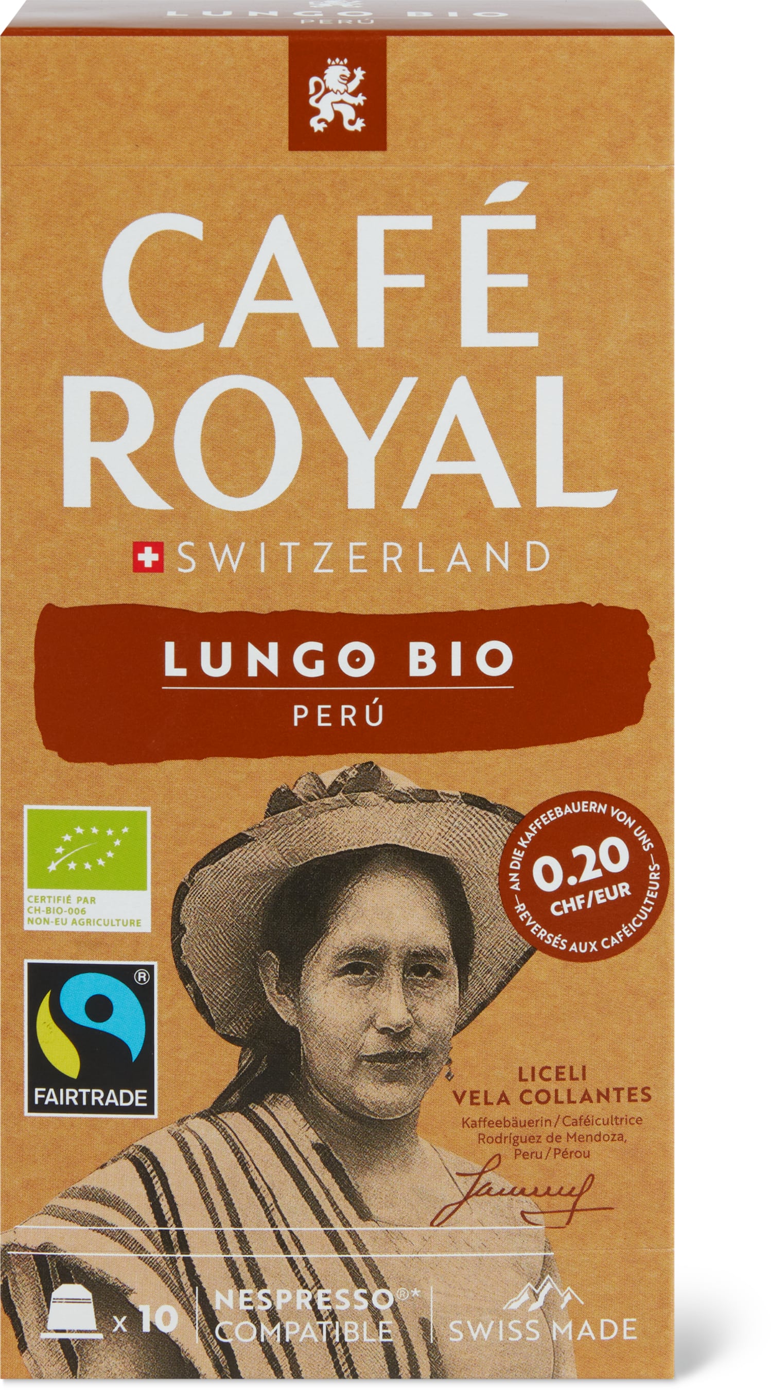 Peru Lungo Bio, 10 Kapseln